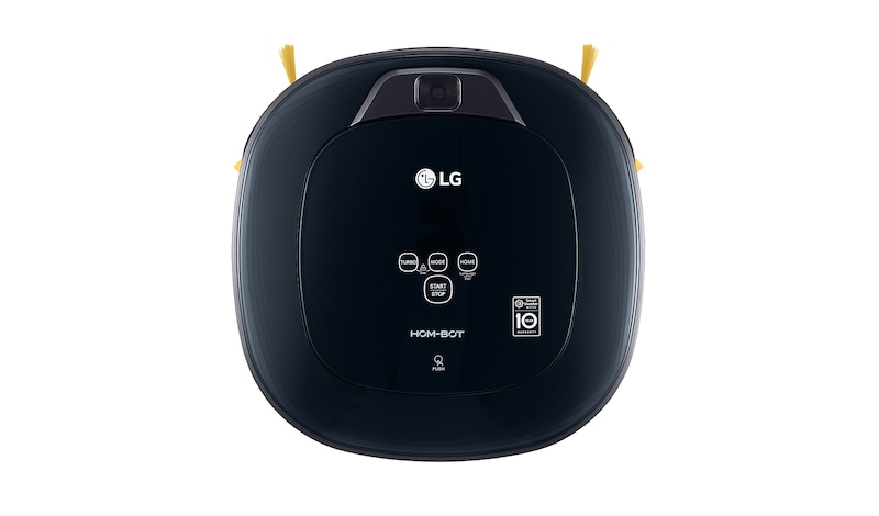 LG Ny robotdammsugare i ocean black färg med Smart Inverter Motor™ och ännu noggrannare rengöring i hörnen, VR8600OB